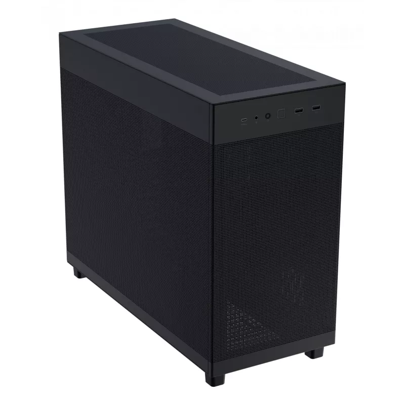 Caixa para PC ASUS Prime AP303 Mesh Midi Tower — ATX, suporta GPU 36 cm, cooler da CPU 165 mm, USB-A 2×, USB-C 1