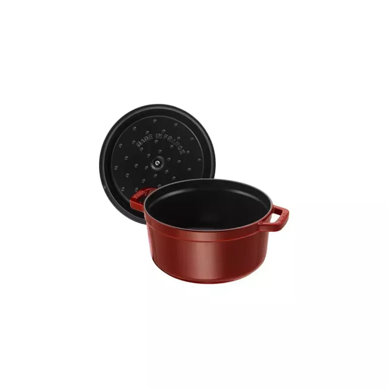 Caçarola redonda de ferro fundido Staub La Cocotte 6,7 l, 28 cm de diâmetro
