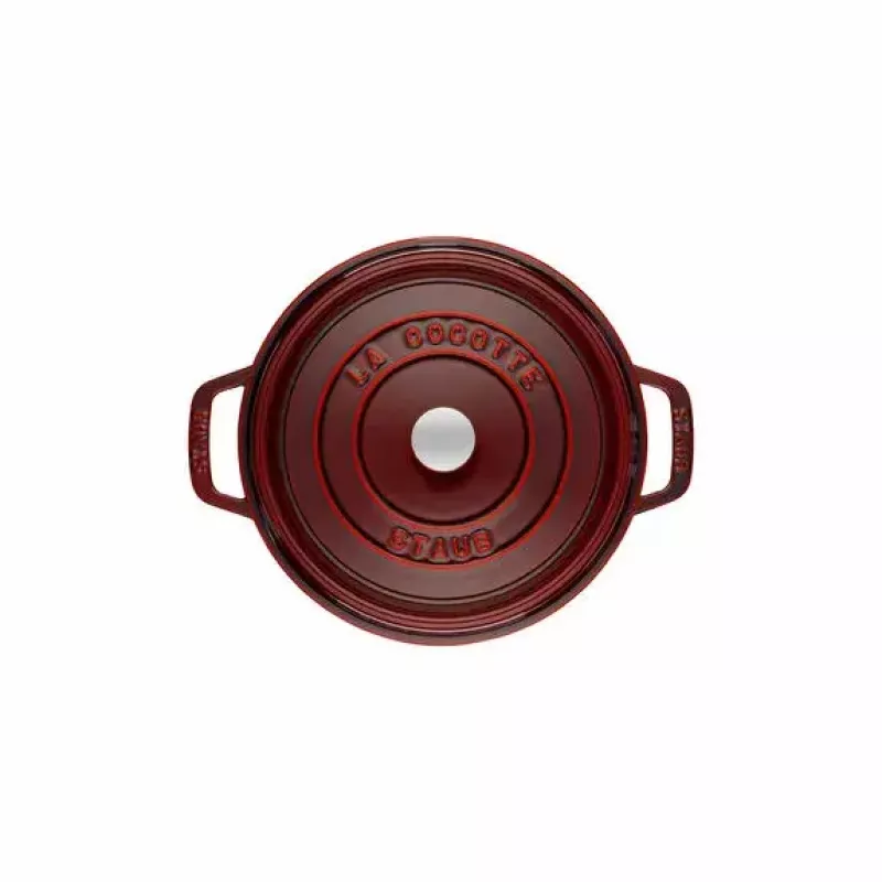 Caçarola redonda de ferro fundido Staub La Cocotte 6,7 l, 28 cm de diâmetro