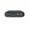 Switch KVM ATEN CS22DP-AT 2 portas USB DisplayPort, 4K@30Hz, consola USB-A, áudio, cabo de 1,2 m