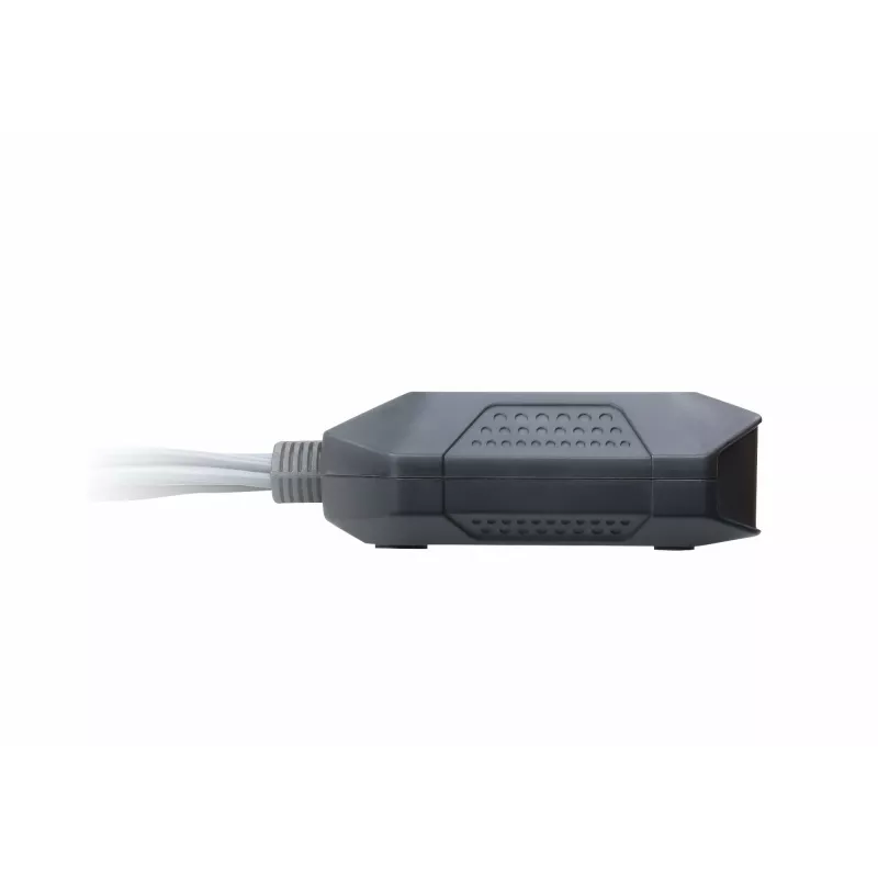 Switch KVM ATEN CS22DP-AT 2 portas USB DisplayPort, 4K@30Hz, consola USB-A, áudio, cabo de 1,2 m