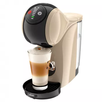 Máquina de café de cápsulas De’Longhi Genio S – depósito de água de 0,8 l, 15 bar, bancada, taupe