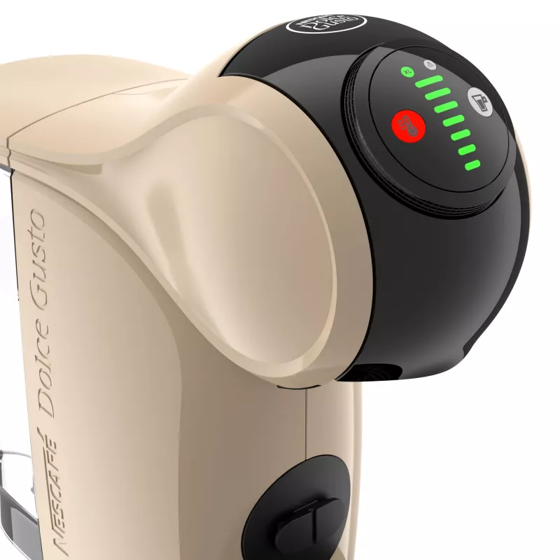 Máquina de café de cápsulas De’Longhi Genio S – depósito de água de 0,8 l, 15 bar, bancada, taupe