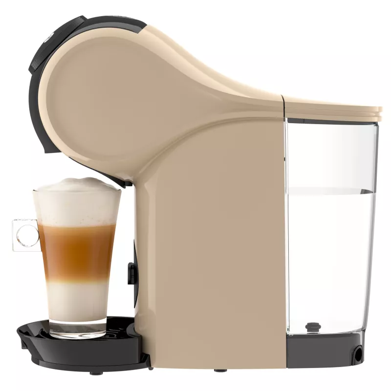 Máquina de café de cápsulas De’Longhi Genio S – depósito de água de 0,8 l, 15 bar, bancada, taupe