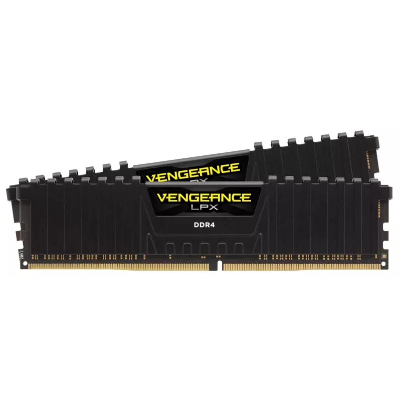 Memória CORSAIR 32GB DDR4 2666MHz kit 4 DIMM C16 Vengeance Low Profilex kit de memória