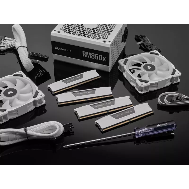 Corsair Vengeance CMK32GX5M2B6000Z30W, 32 GB, 2 x 16 GB, DDR5, 6000 MHz, 288-pin DIMM, Branco