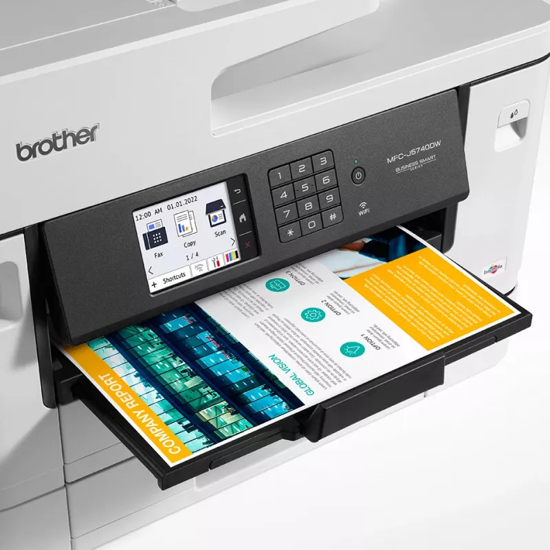 Impressora multifunções Brother MFC-J5740DW jato de tinta A3 1200 x 4800 DPI Wi-Fi