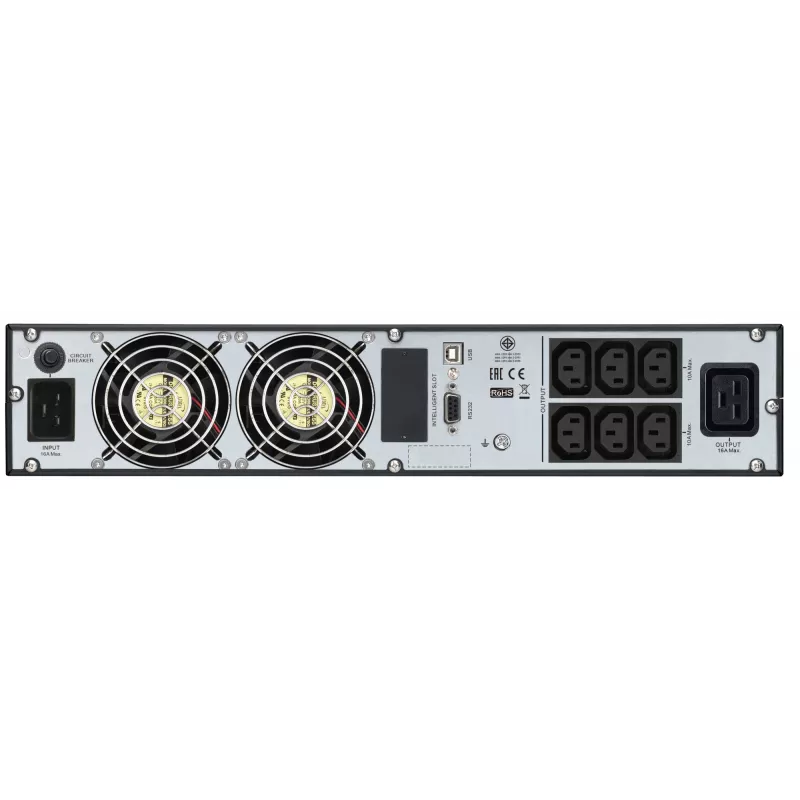 UPS APC SRV3KRI (fonte de alimentação ininterrupta) dupla conversão (Online) 3 kVA 2400 W 7 saídas AC