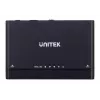 Unitek S1222A adaptador USB-C para unidades M.2 NVMe e SATA de 2,5/3,5 polegadas com clonagem offline, 10 Gbps, preto