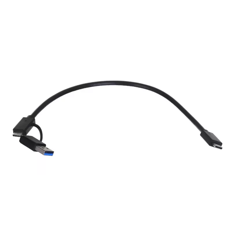 Unitek S1222A adaptador USB-C para unidades M.2 NVMe e SATA de 2,5/3,5 polegadas com clonagem offline, 10 Gbps, preto