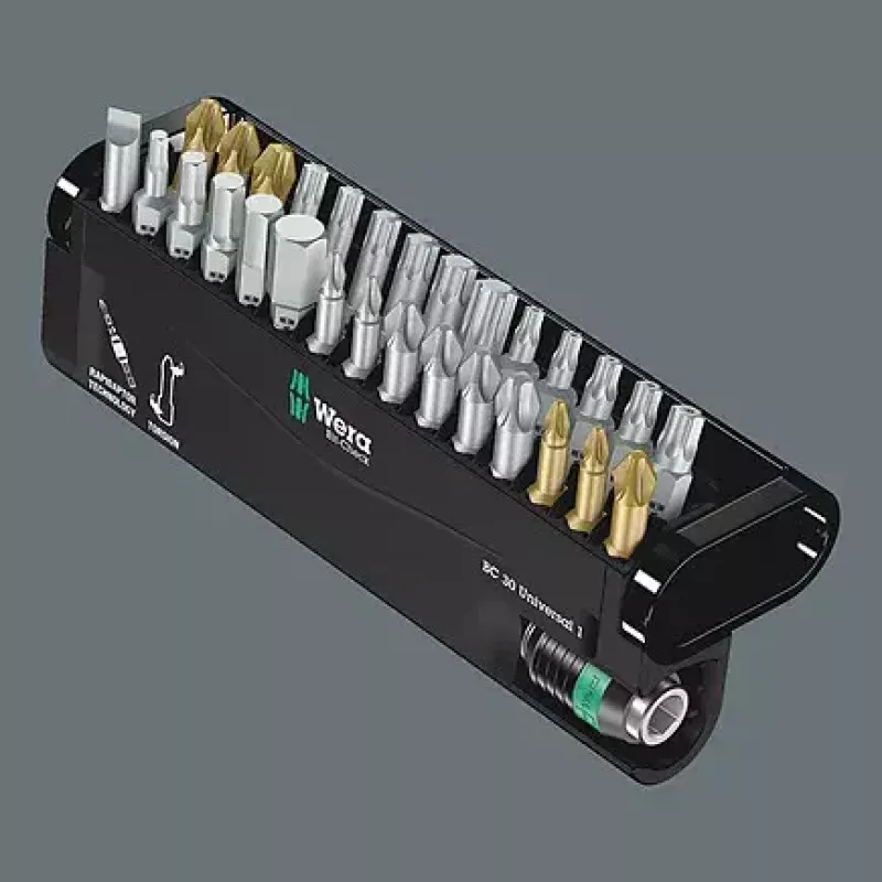 Conjunto de bits para chave de fendas Wera 05056440001 29 unid.