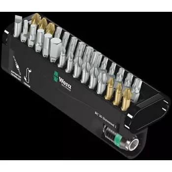 Conjunto de bits para chave de fendas Wera 05056440001 29 unid.