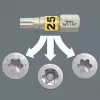 Conjunto de bits Wera 05073641001 Bit-Check 12 Wood TORX HF 1 SB