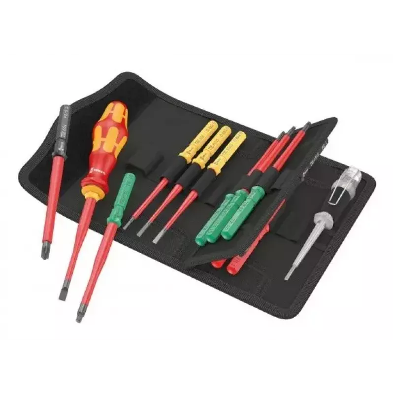 Conjunto de chaves de fendas Wera Kraftform Kompakt VDE 16 extra fino (05006608001)