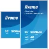Monitor iiyama LH5581UHSG-1AG 54,6 polegadas ecrã plano interativo 4K Ultra HD 3840 x 2160