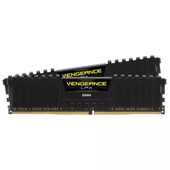 Memória CORSAIR 32GB DDR4 3200MHz Kit 2 DIMM C16 Vengeance LPX preta