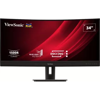 Monitor de computador Viewsonic VG3456C 86,4 cm (34 polegadas) 3440 x 1440 píxeis UltraWide Quad HD LED preto