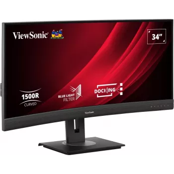 Monitor de computador Viewsonic VG3456C 86,4 cm (34 polegadas) 3440 x 1440 píxeis UltraWide Quad HD LED preto