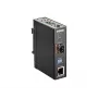 Conversor de suporte D-Link 100/1000 Mbit/s para SFP industrial com intervalo de funcionamento -40 a 70 °C