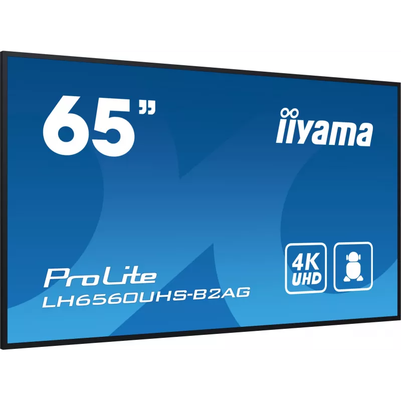 Ecrã de sinalização digital iiyama LH6560UHS-B2AG A-board 163,8 cm (64,5