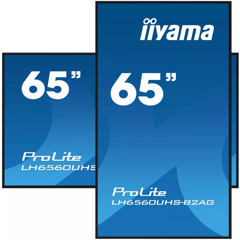 Ecrã de sinalização digital iiyama LH6560UHS-B2AG A-board 163,8 cm (64,5