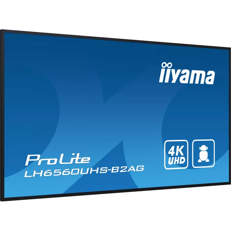 Ecrã de sinalização digital iiyama LH6560UHS-B2AG A-board 163,8 cm (64,5
