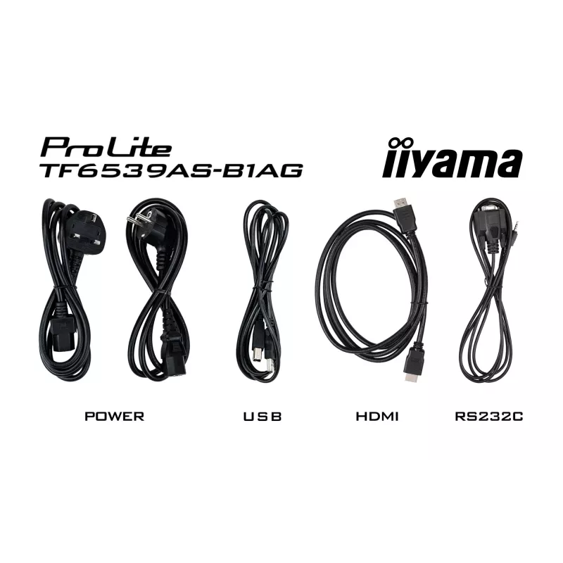 Ecrã plano de sinalização digital iiyama TF6539AS-B1AG 64,5