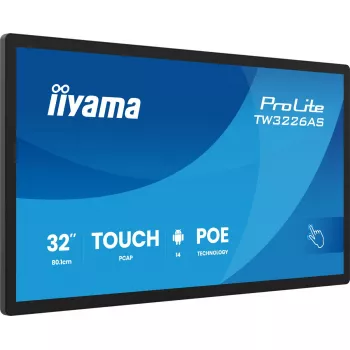 Ecrã de sinalização digital iiyama TW3226AS-B3P design quiosque 80 cm (31,5