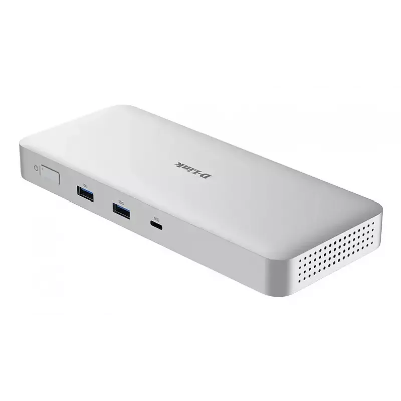 Docking station D-Link 9-in-1 USB4 com fios USB4 100W 8K Ultra HD
