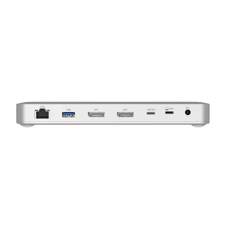 Docking station D-Link 9-in-1 USB4 com fios USB4 100W 8K Ultra HD