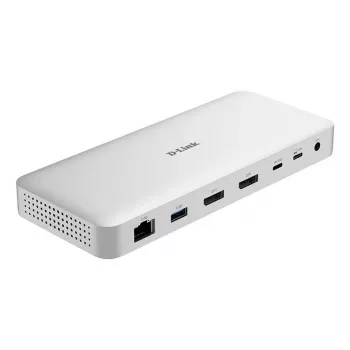 Docking station D-Link 9-in-1 USB4 com fios USB4 100W 8K Ultra HD