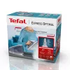 Ferro de engomar a vapor Tefal Express Optimal SV4110 2200 W 1,2 L cerâmica Express Glide azul, branco
