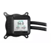 Refrigeração líquida All-in-One ASUS Prime LC 360 ARGB LCD — radiador de 360 mm, 3 ventoinhas de 120 mm, LCD, PWM, preto