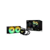 Refrigeração líquida All-in-One ASUS TUF GAMING LC III 240 ARGB — radiador de 240 mm, 2 ventoinhas ARGB de 120 mm, suporte para socket AM5, preto