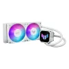 Refrigeração líquida All-in-One ASUS TUF GAMING LC III 240 ARGB WHT – radiador de 240 mm, 2 ventoinhas de 120 mm, PWM, branco