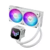 Refrigeração líquida All-in-One ASUS TUF GAMING LC III 240 ARGB WHT – radiador de 240 mm, 2 ventoinhas de 120 mm, PWM, branco