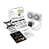 Refrigeração líquida All-in-One ASUS TUF GAMING LC III 240 ARGB WHT – radiador de 240 mm, 2 ventoinhas de 120 mm, PWM, branco