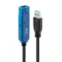 Lindy 15m USB 3.0 Active Extension Pro, 15 m, USB A, USB A, USB 3.2 Gen 1 (3.1 Gen 1), 5 Gbit/s, preto
