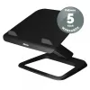Suporte para portátil Fellowes para secretária – Suporte para portátil Hana LT para casa e escritório – Suporte para portátil ajustável com 3 alturas – Tamanho máximo de ecrã 19