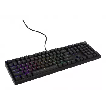 Teclado mecânico Genesis THOR 404 — Full-Size 100 % USB QWERTY Inglês, preto, RGB