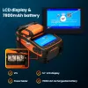 Máquina de fusão por splicer Extralink AI-9 7800mAh bateria LED lâmpada LCD 5,1 inch