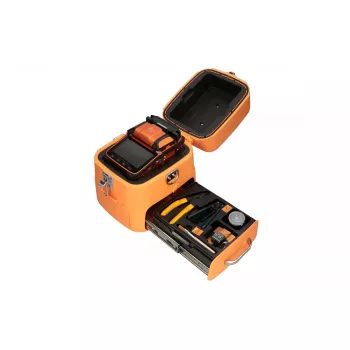 Máquina de fusão por splicer Extralink AI-9 7800mAh bateria LED lâmpada LCD 5,1