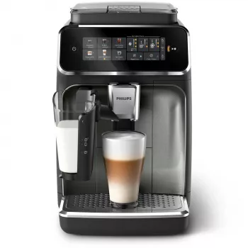 Máquina de café expresso Philips EP3349/70 — automática, 15 bar, depósito de grãos 275 g, moinho cerâmico, jarro de leite