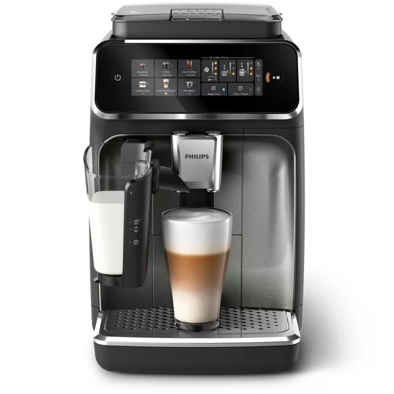 Máquina de café expresso Philips EP3349/70 — automática, 15 bar, depósito de grãos 275 g, moinho cerâmico, jarro de leite