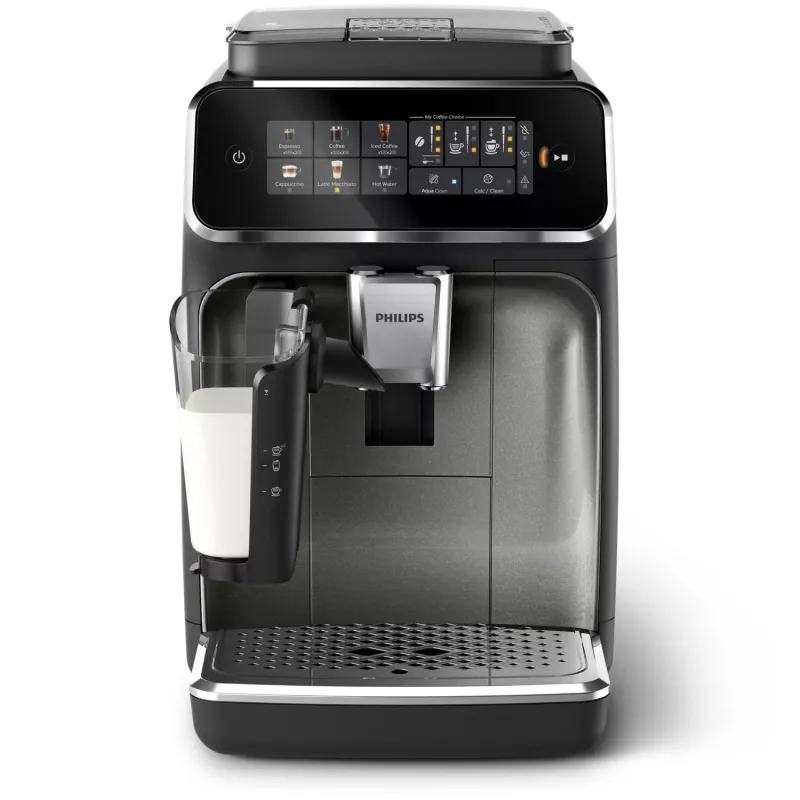 Máquina de café expresso Philips EP3349/70 — automática, 15 bar, depósito de grãos 275 g, moinho cerâmico, jarro de leite