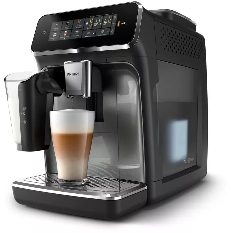 Máquina de café expresso Philips EP3349/70 — automática, 15 bar, depósito de grãos 275 g, moinho cerâmico, jarro de leite