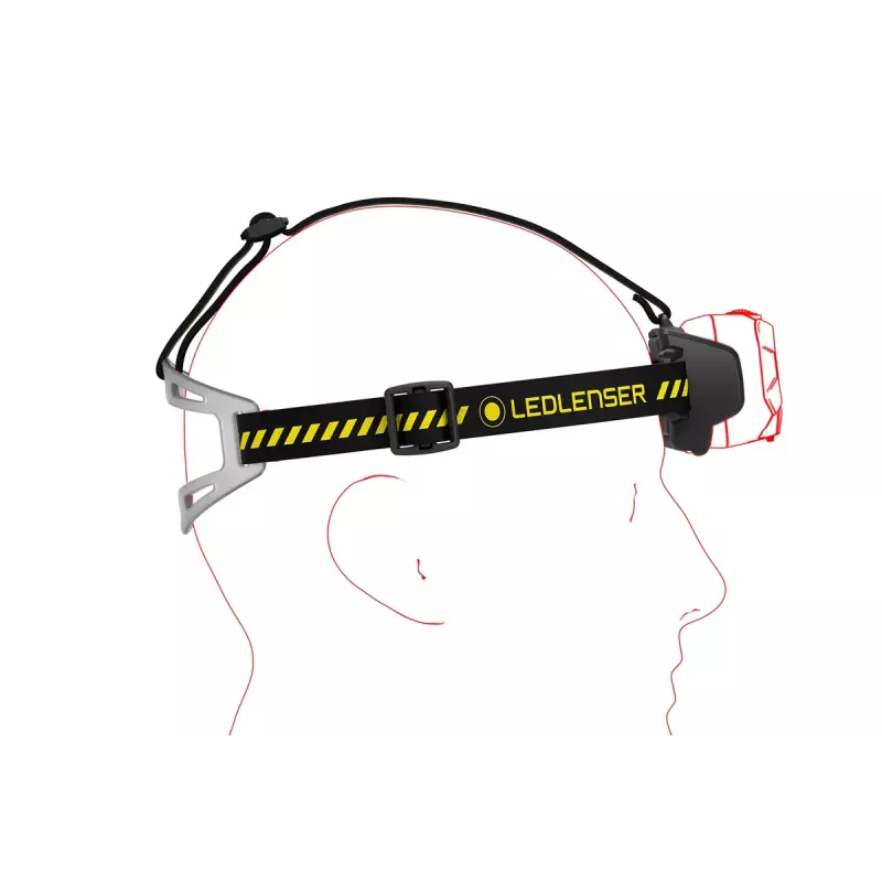 Ledlenser HF8R Work lanterna de cabeça, LED, preta
