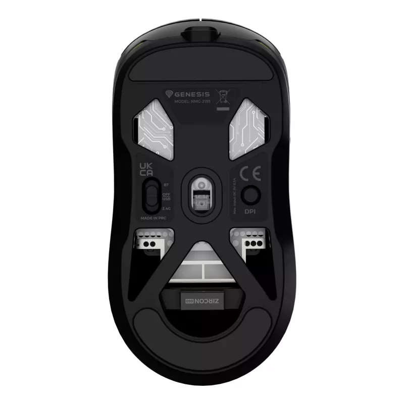 GENESIS NMG-2193 Rato Gaming Ambidextro Bluetooth + USB Type-C Ótico 26000 DPI