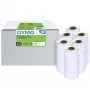 Etiquetas de endereço DYMO Authentic LabelWriter | 28 mm x 89 mm | 24 rolos com 130 etiquetas Easy-Peel (3120 etiquetas) | Autoadesivas | para impressoras de etiquetas LabelWriter
