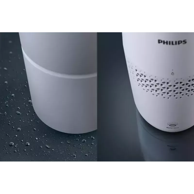 Humidificador Philips HU2510/10 Série 2000 – depósito de 2 L, até 31 m², Evaporação, 190 ml/h